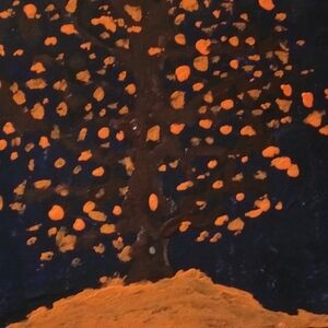 Abstract Person Lost In Fall